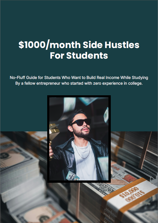 $1,000/month Side Hustles For Student